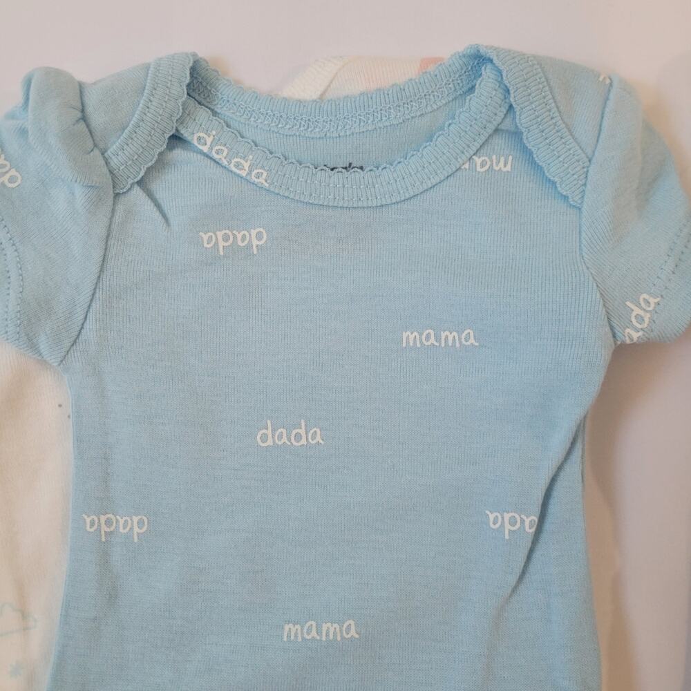 Carter's Baby Girl 5 Pack Princess Original Bodysuits Size 6 Months NWT - Picture 6 of 10